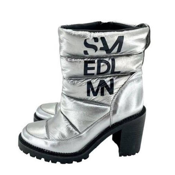 Sam Edelman Women's Boots Pewter sz. 8.5 - Picture 1 of 13